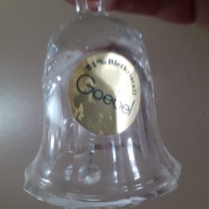 Goebel crystal bell